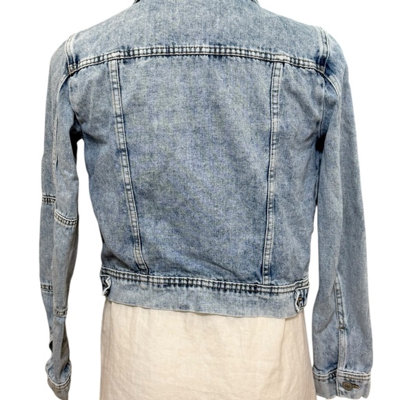 Free People Rumors Denim Jean Jacket size  XS - Picture 4 of 6